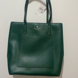 Kate Spade Deep Jade Saffiano Tote